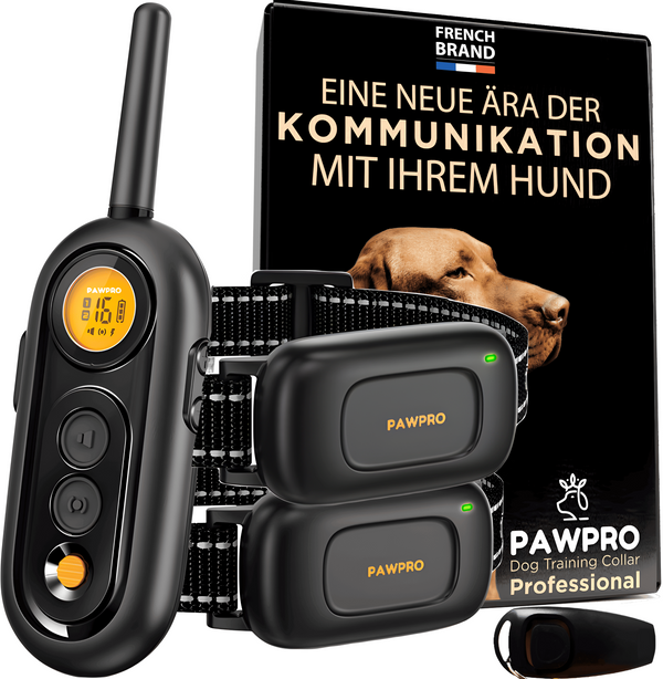 PAWPRO PP6 - Premium Erziehungshalsband für Hunde