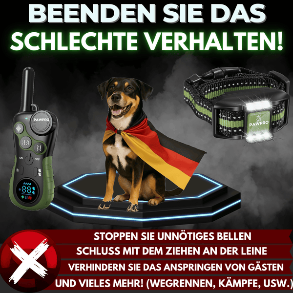 PAWPRO Serie: Ultimate – Ohne Elektroschock – Gesetzeskonform